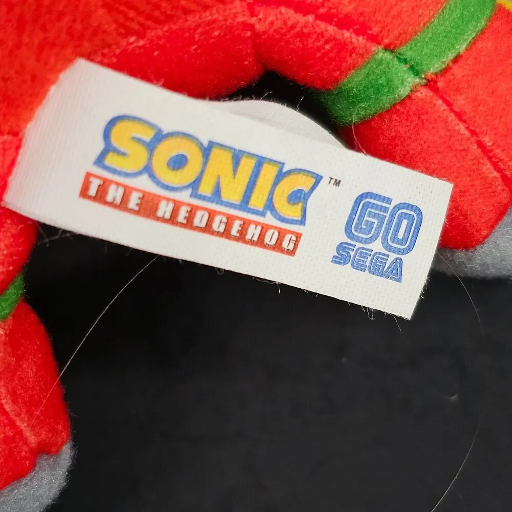 NWT Knuckles 7” Sonic the Hedgehog Plush Go Sega Toy Factory 2020 Stuffed Animal